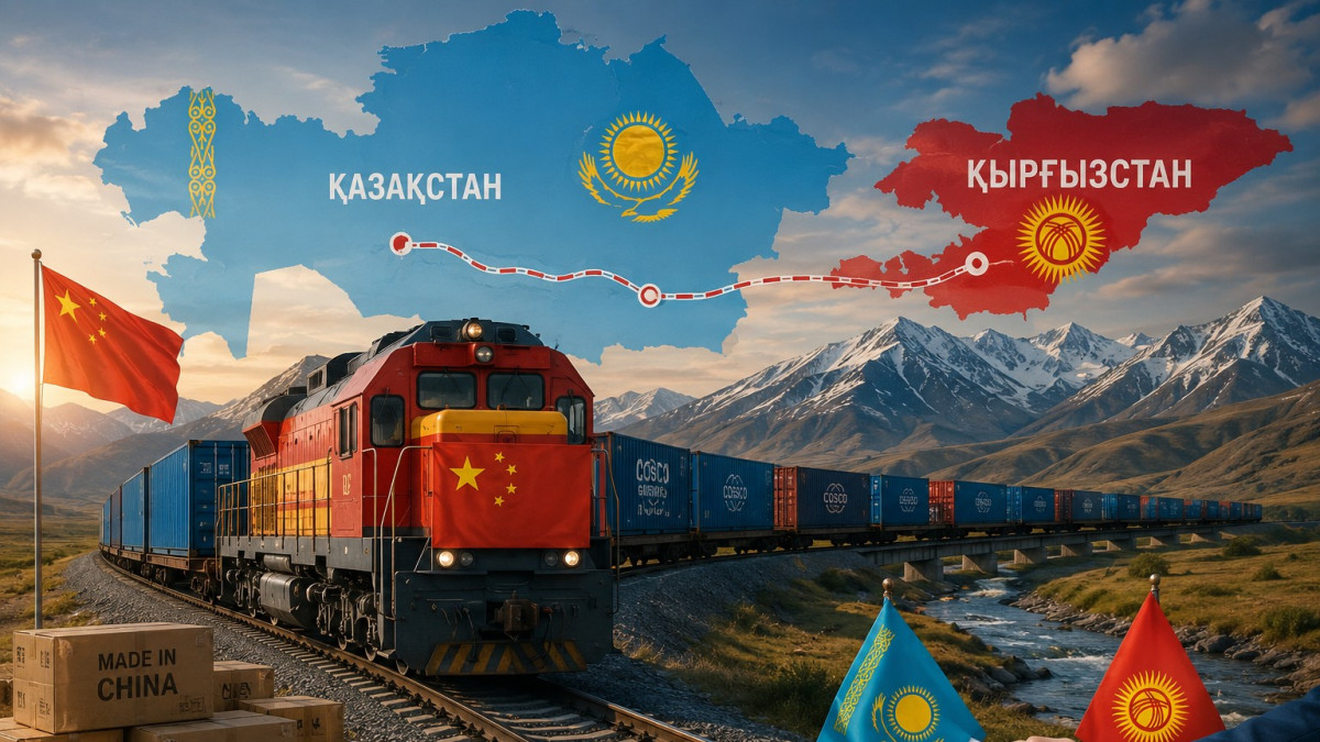 Қазақстан арқылы өтетін жүк ағыны өзгеруі мүмкін: Жапаров жаңа теміржол жобасын таныстырды