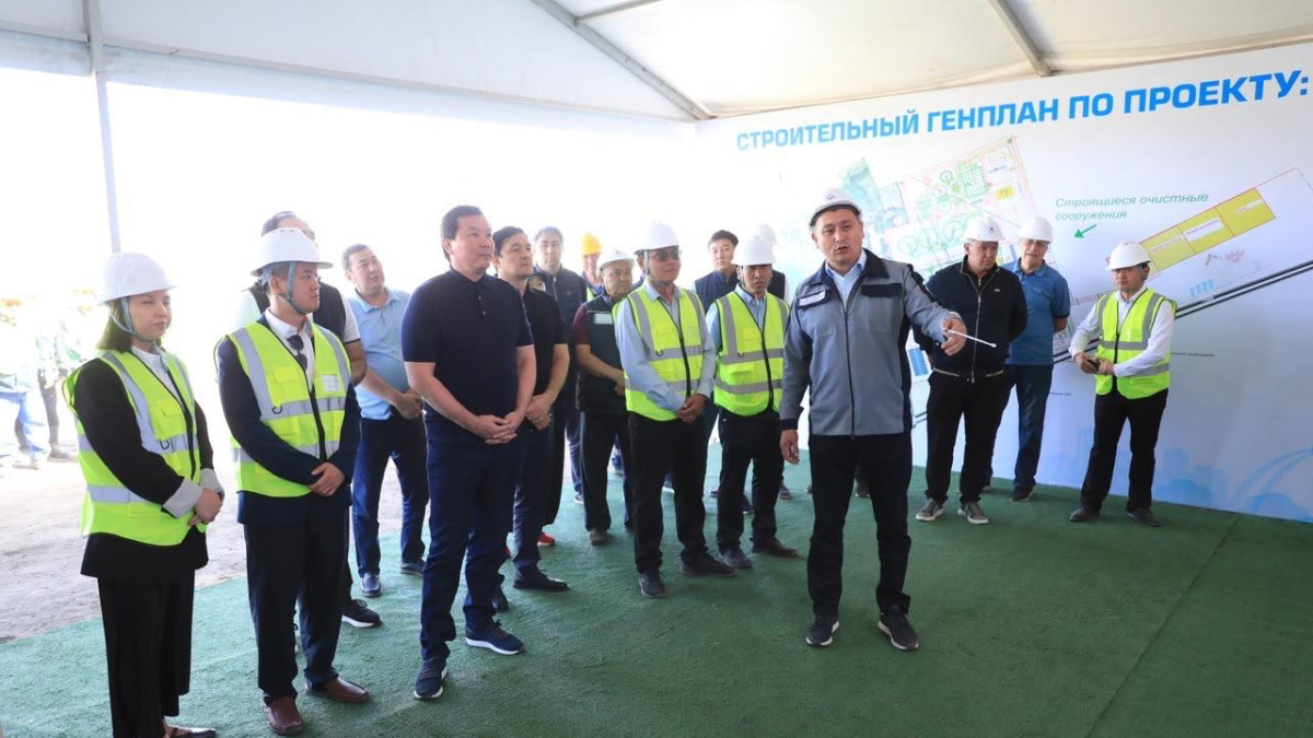 Ақтөбеде жаңа кәріздік тазарту кешенінің құрылысы басталды
