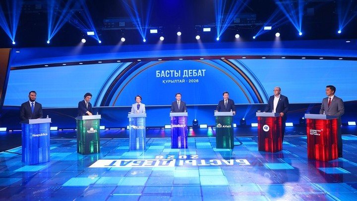 Саяси күштердің көшбасшылары «Басты дебат – 2026» алаңында кездесті