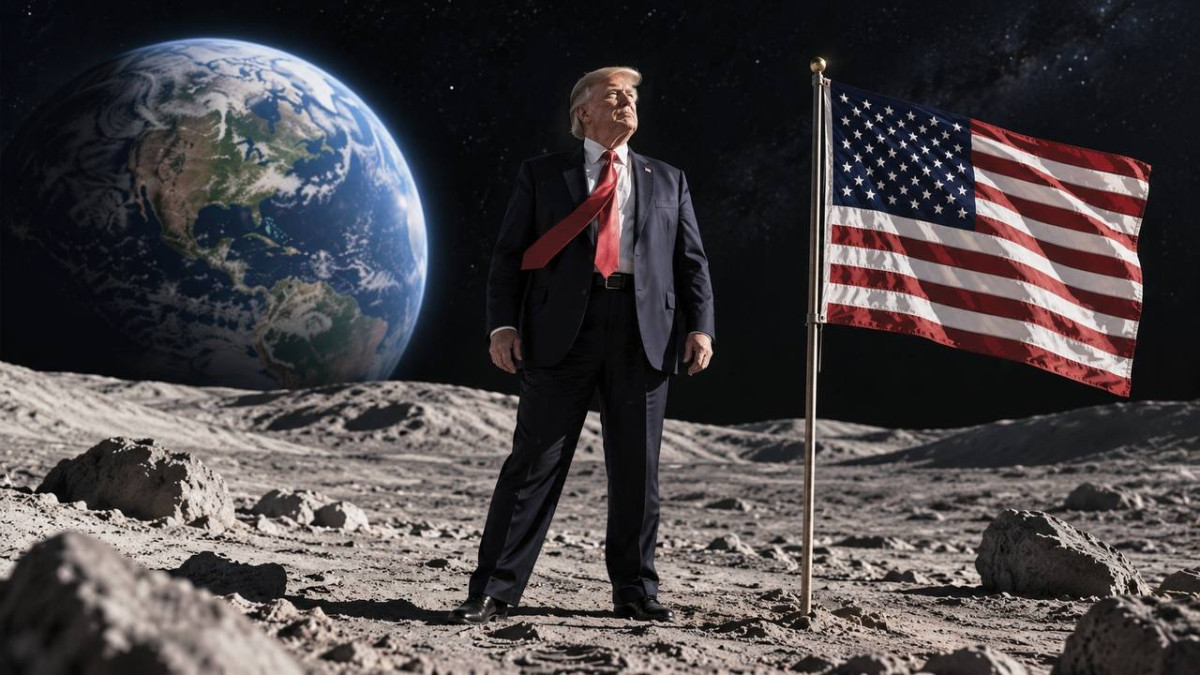 “Ай біздікі”: Трамп Айға иелік етпекші