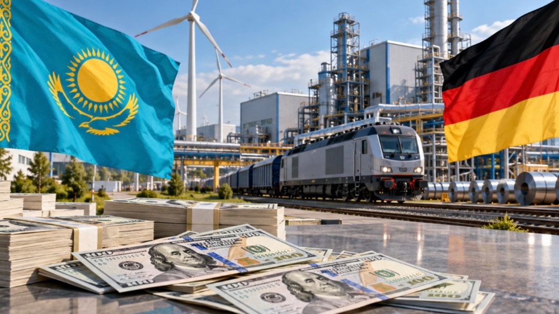 Қазақстан мен Германия 54,2 млрд долларлық 44 жобаны жүзеге асыруды жоспарлап отыр