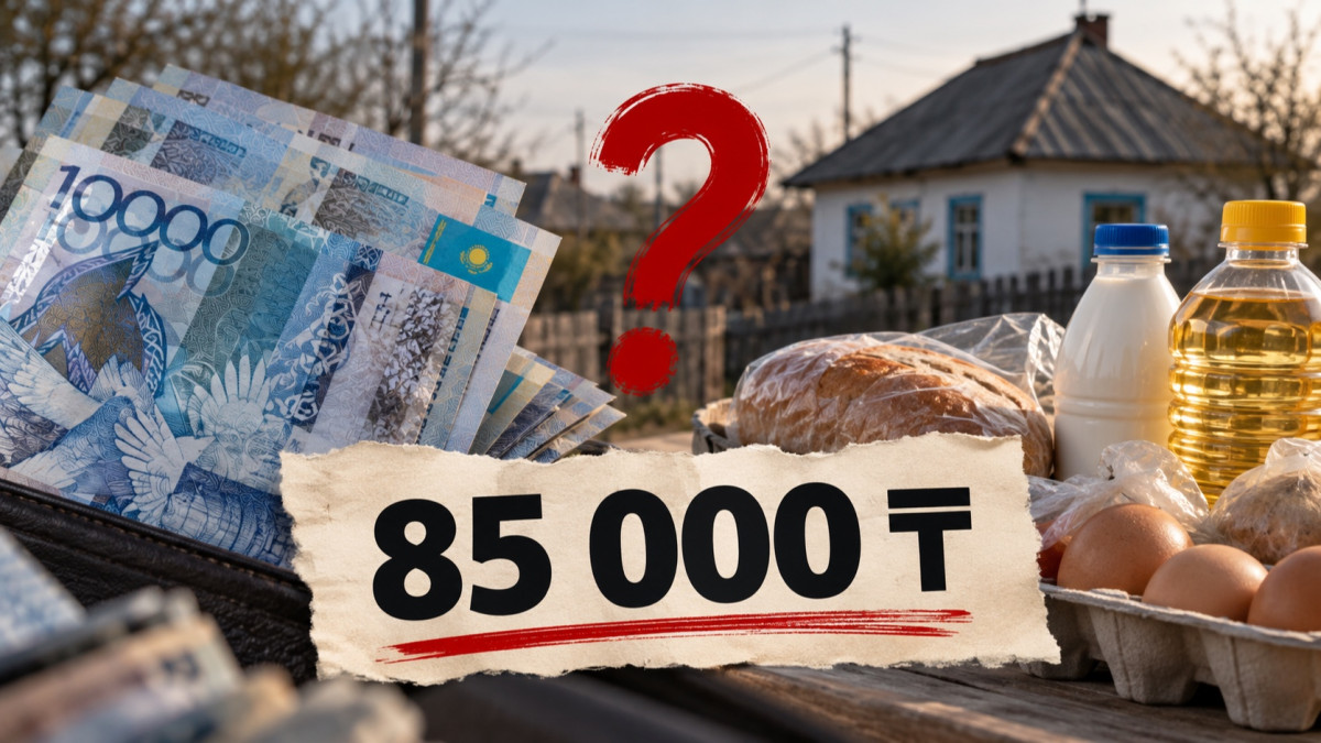Ауылда 85 мың теңгеге өмір сүруге бола ма? Қаржы министрі сұраққа нақты жауап бермеді