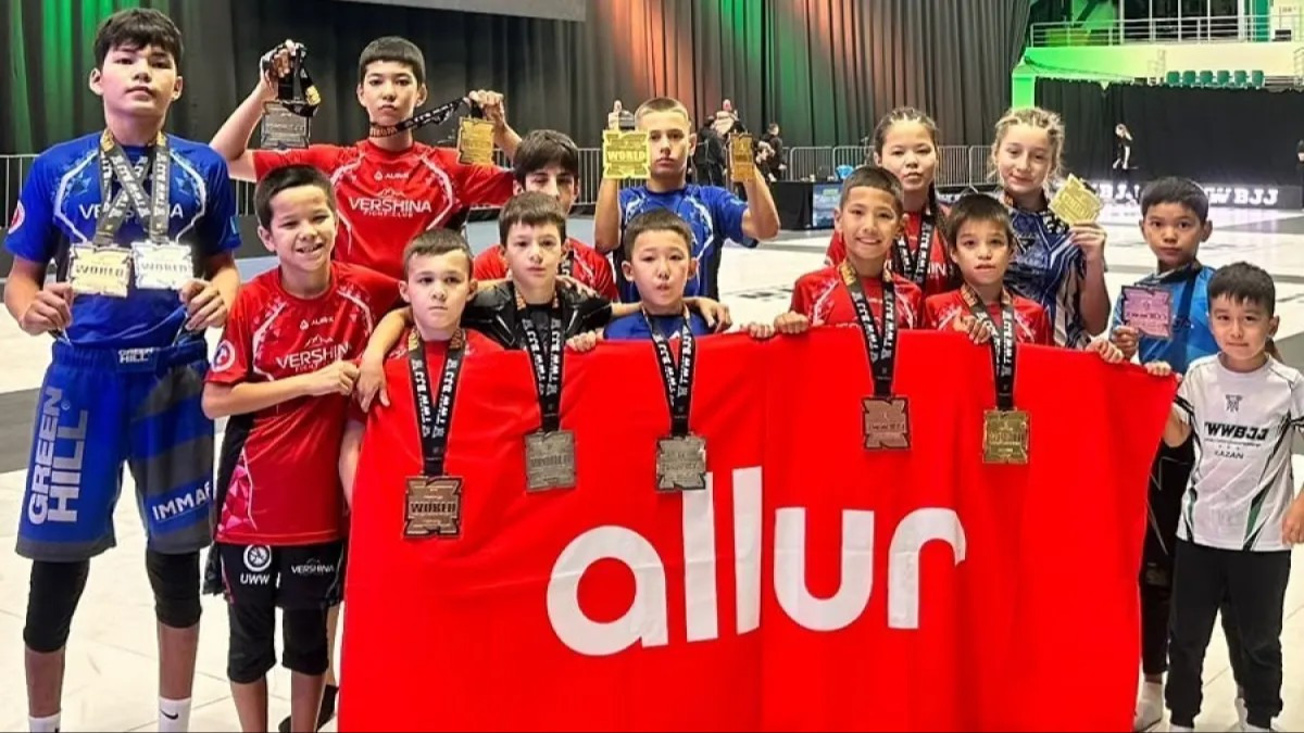 Қостанайлық спортшылар джиу-джитсудан әлем чемпионатында 19 медаль жеңіп алды