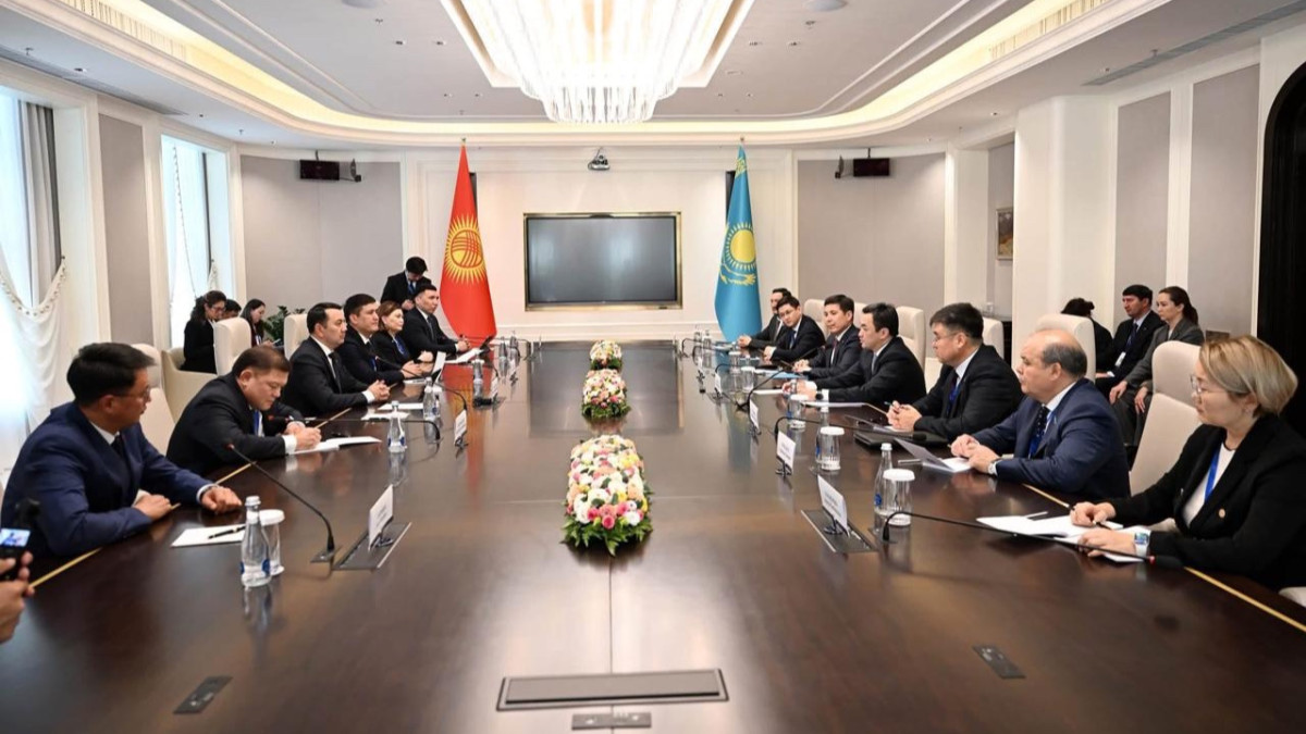 Құрылтай Спикері Жогорку Кенештің Төрағасымен кездесті