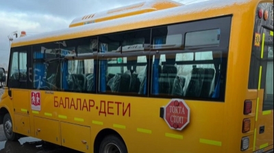 Абай облысынна мектептереге жаңа автобустар берілді