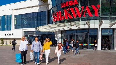 MEGA Silk Way-да «Золотое яблоко» косметика супермаркетінің Астанадағы алғашқы дүкені жұмысын бастады