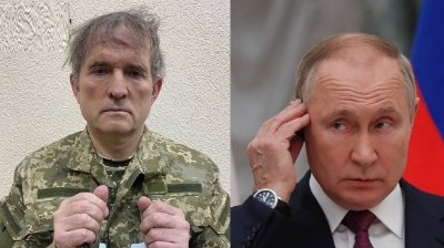 Украинада Путиннің сыбайласы ұсталды. Ол үйқамақтан қашып кеткен