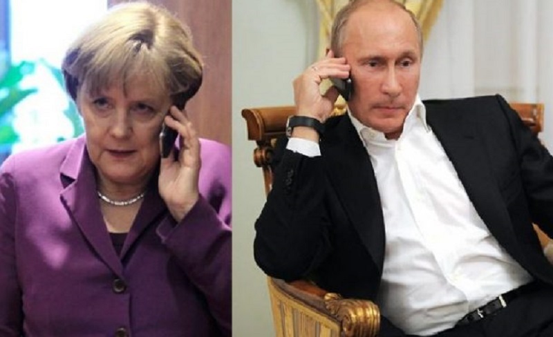 Меркель Путиннен көмек сұрады