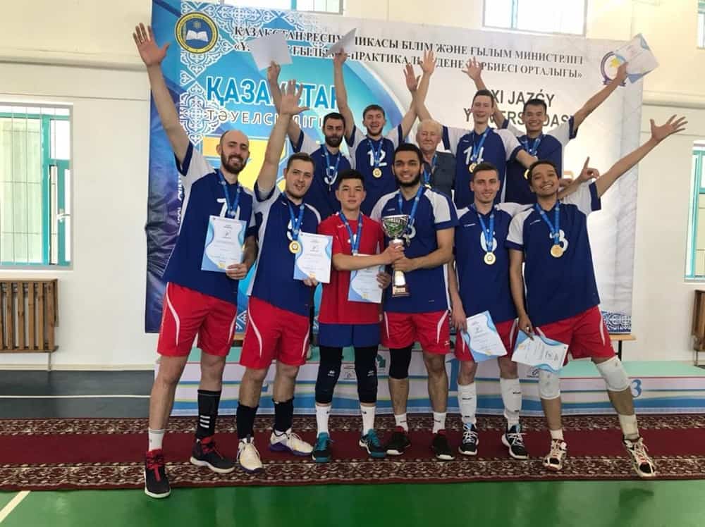 ҚазҰУ командасы волейболдан XI жазғы универсиадада жеңіске жетті