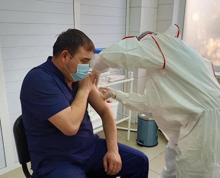 Түркістан облысында 20 мыңнан астам адам вакцинасы салдырды