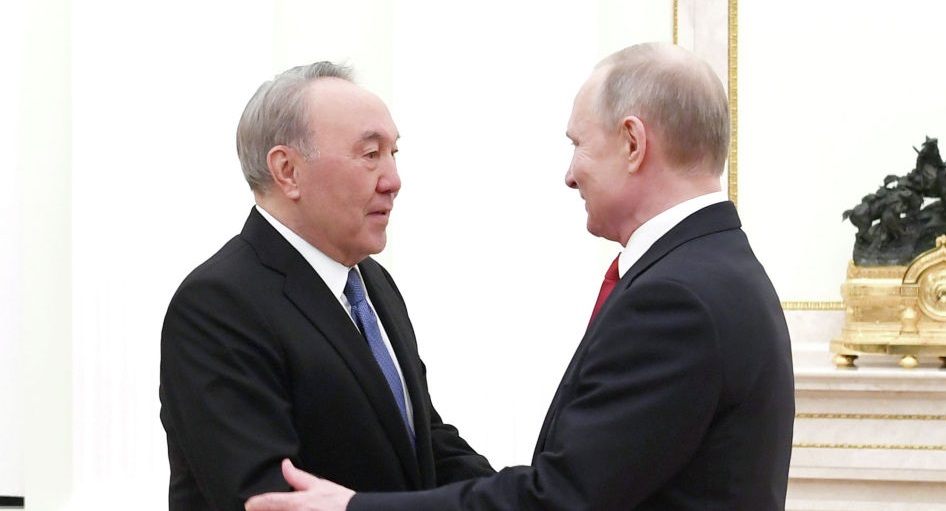 Назарбаев Путинмен кездесуінде Еуразиялық одаққа қолдау көрсететінін айтты