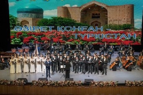 Астанада "Әзірет қонған Түркістан" концерті жоғары деңгейде өтті