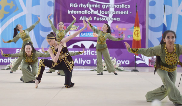Шымкентте көркем гимнастикадан халықаралық турнир басталды