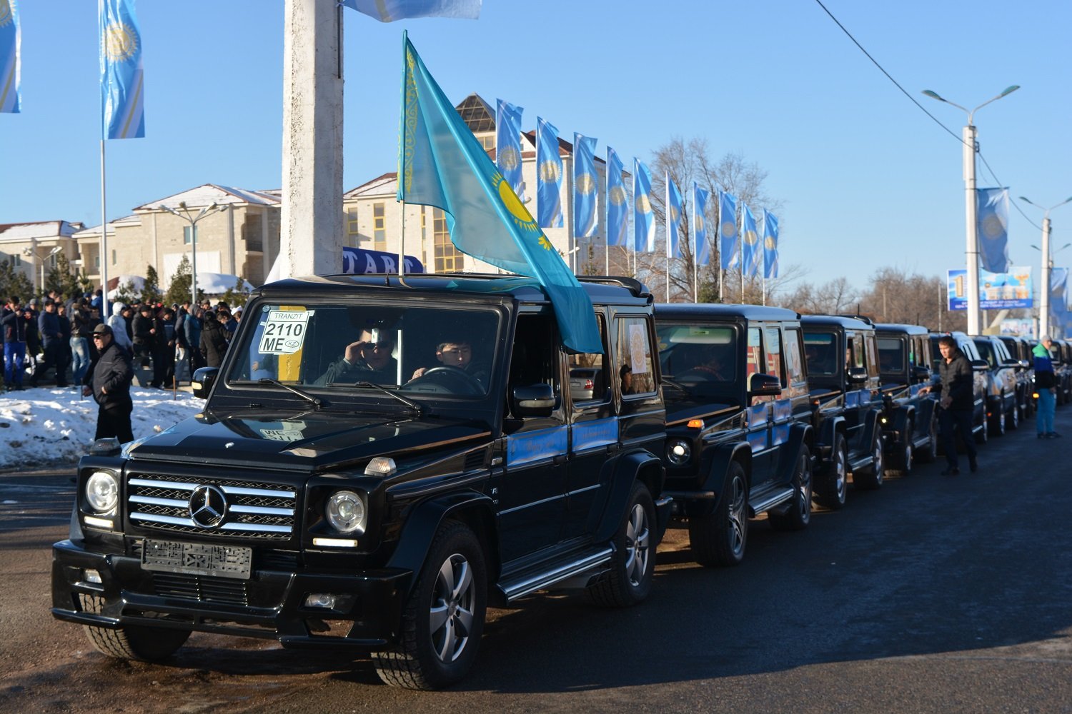 Назарбаевқа арналған «джип тур» жолға шықты