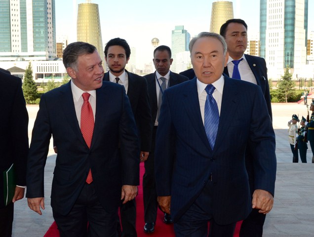 Назарбаев тағайындаған сыйлық Иордания короліне берілетін болды