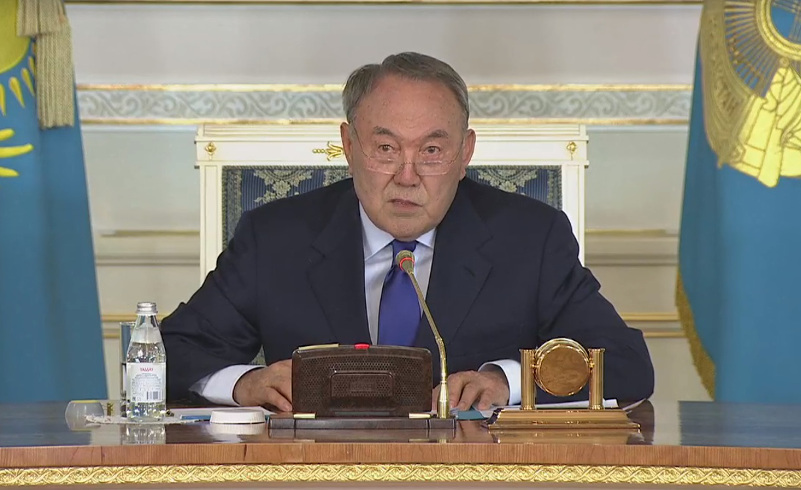 N.Nazarbaev "Jer týraly kodekske" moratorıı jarıalady