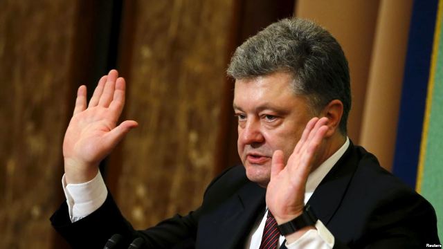 Poroshenko: Ýkraına eýroıntegrasıadan bas tartpaıdy