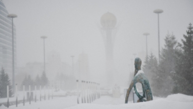 Астанада 4 күн қатарынан қалың қар жауады - Қазгидромет
