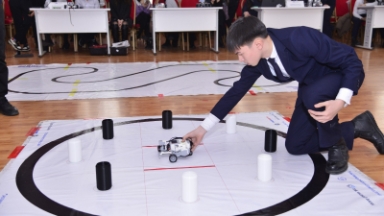 Robotime-2024: Абай университетінде оқушыларға арналған турнирдің жеңімпаздары анықталды