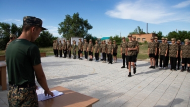 В ВКО открыли военно-спортивный лагерь