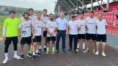 Алматы облысында бұқаралық спорт қарқынды дамып келеді: футболдан бірінші турнирдің қорытындысы шықты
