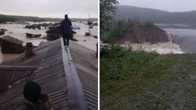 Qazaqstanmen shekaralas Chelábi oblysynda bóget jaryldy