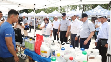 Алматы облысында өткен «Егінжай күні» шарасында су тапшылығы мәселесі талқыланды