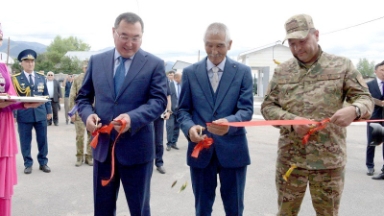 Райымбек ауданы орталығы Нарынқолда жаңа өрт сөндіру бөлімі ашылды