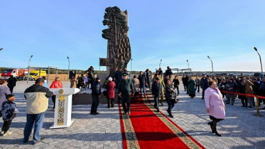 Абай облысында өрт сөндірушілер мен орманшыларға ескерткіш ашылды