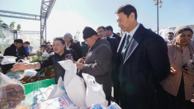 Túrkistan oblysynyń aýyl sharýashylyǵy qyzmetkerleri kúnine oraı «AGROFEST TÚRKISTAN – 2024» saltanatty sharasy ótýde