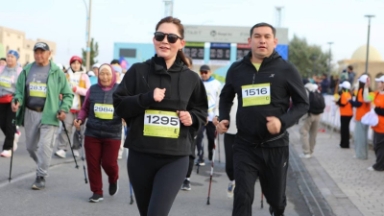 «Turkistan marathon» marafonyna álemniń 40 eliniń ókilderi qatysyp jatyr