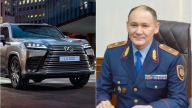 “Алматы полициясы басшысының әйеліне Lexus сыйға берілді” деген хабарламаға байланысты қылмыстық іс қозғалды