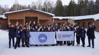 Rıdderde ótken respýblıkalyq «Assambleıa Jastary» lagerine eldiń túkpir-túkpirinen belsendiler keldi