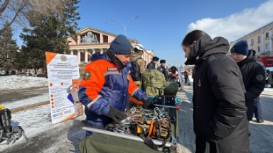 ШҚО-да Дүниежүзілік Азаматтық қорғаныс күніне арналған техника көрмесі өтті