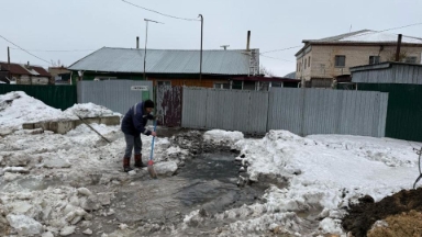 СҚО-да күннің күрт жылынуына байланысты қардың қарқынды еруі басталды