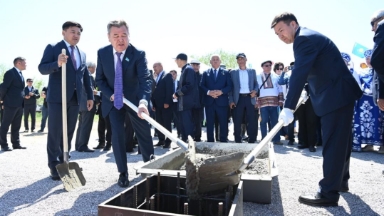 Қызылордада Бірлік күнінде «Достық үйінің» жаңа ғимаратының іргетасы қаланды
