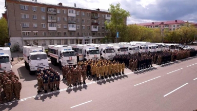 СҚО-да су тасқынына қарсы күрескен мамандарға құрмет көрсетілді