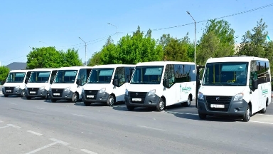 Түркістан: Ордабасы ауданында қоғамдық көліктер жаңартылды