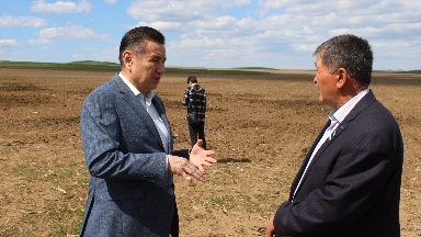 ШҚО әкімі Нұрымбет Сақтағанов жұмыс сапарымен Самар ауданына барды