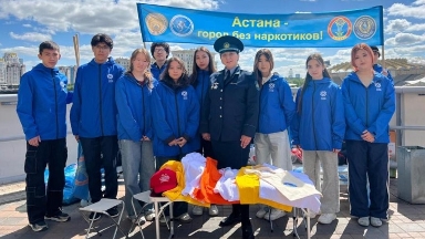 Астанада есірткіге қарсы күрес айлығы басталды