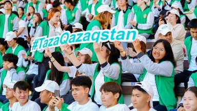 استانادا «جاسىل ەل» باعدارلاماسى اياسىندا 5 مىڭنان استام وقۋشى مەن ستۋدەنت جازدا ەڭبەك ەتەدى