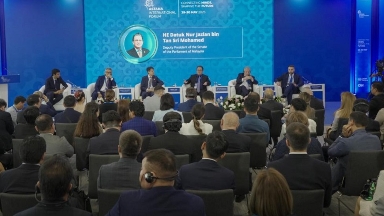«Астана» халықаралық форумы. «Жасанды интеллект дәуіріндегі зияткерлік меншік» тақырыбында панельдік сессия өтті
