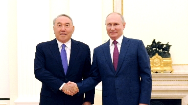 Назарбаев Мәскеуде Путинмен кездесті (видео)