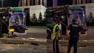استاناداعى اۆتوبۋس اپاتىندا ەكى اياعىنان ايىرىلعان الۋانىڭ جاقىندارى مالىمدەمە جاسادى