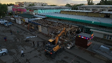 Алматыда «Арыстан» базары сүріліп жатыр