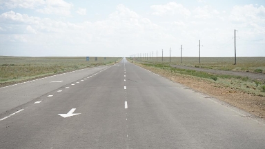 Balqash kóline aparar jol qaıta jańǵyrtýdan keıin ashyldy
