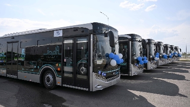 Семей қаласының қоғамдық көлік паркі 44 заманауи автобуспен толықты