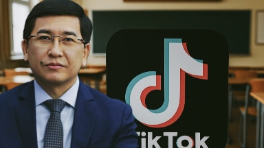 "Шегі болуы керек". Аймағамбетов Tiktok-тан шықпай, видео түсіретін мұғалімдерді сынға алды