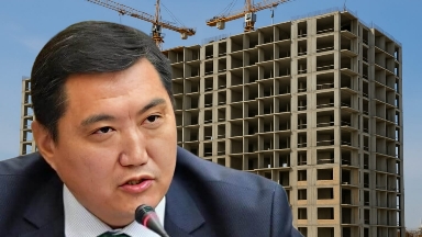 Депутат Базарбек Алматының бөктерінде салынған заңсыз құрылысты әшкереледі