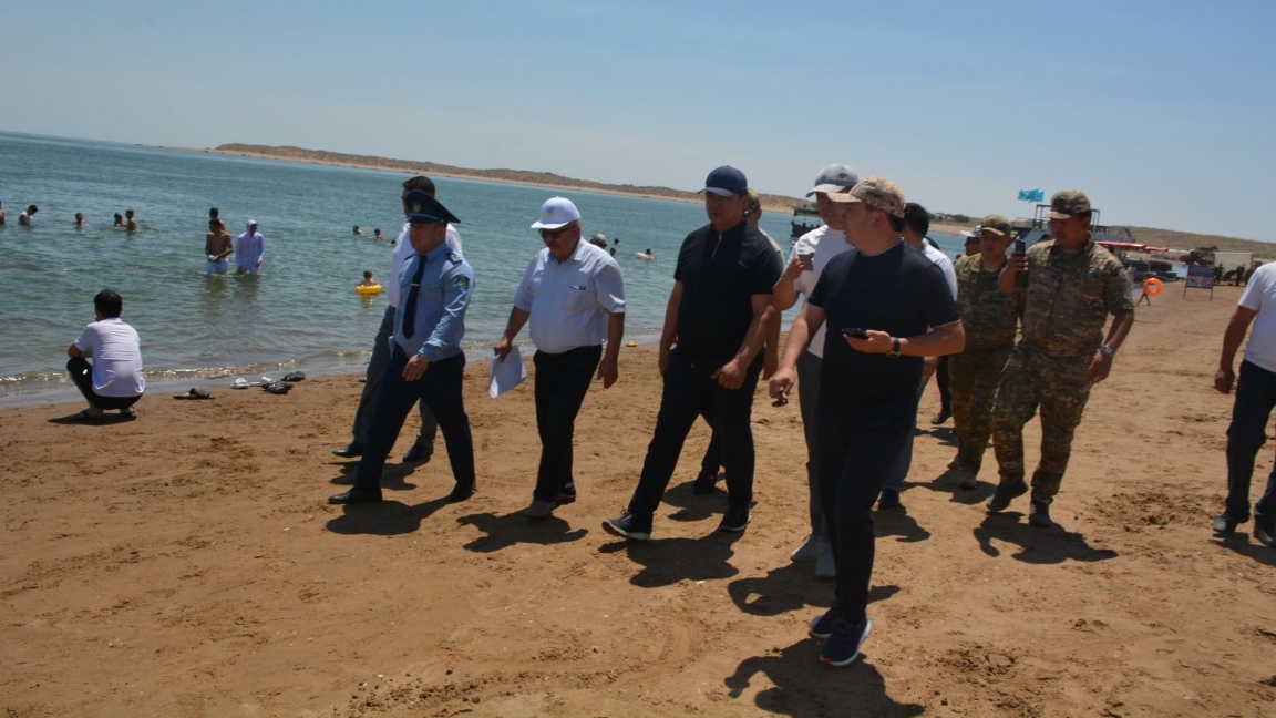 ТҮРКІСТАН: ШАРДАРАДАҒЫ ТУРИСТІК НЫСАНДАРДА ДЕМАЛУШЫЛАРҒА ҚОЛАЙЛЫ ЖАҒДАЙ ЖАСАЛУДА